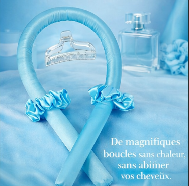 Bigoudis à friser sans chaleur
